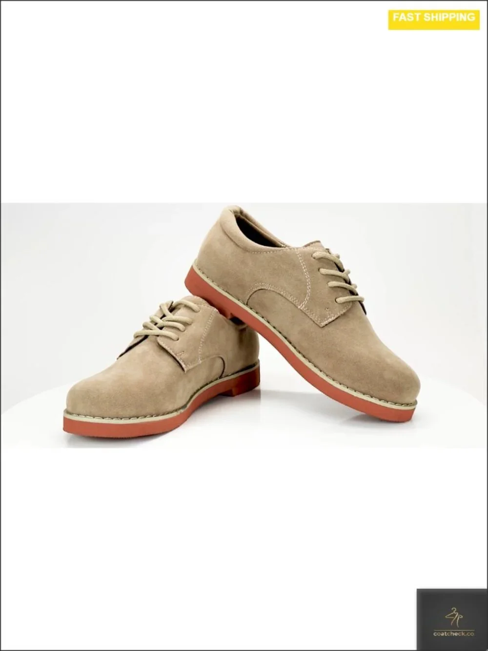 Kids Oxford Dress Shoes - Lace Up Loafer School Uniform Saddle Shoe